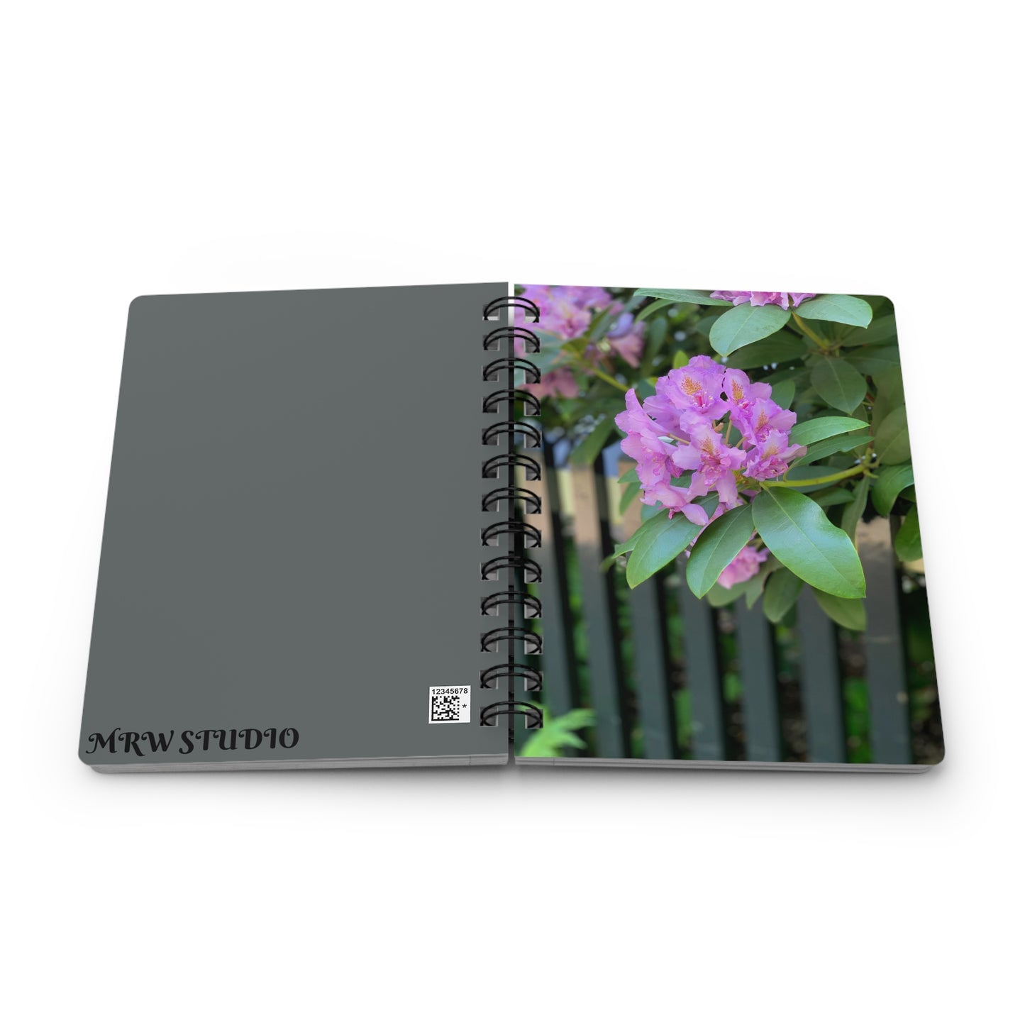 Floral Spiral Bound Journal | Nature Lover's Writing Notebook, Gift for Writers, Floral Journal, Student Planner, Travel Log