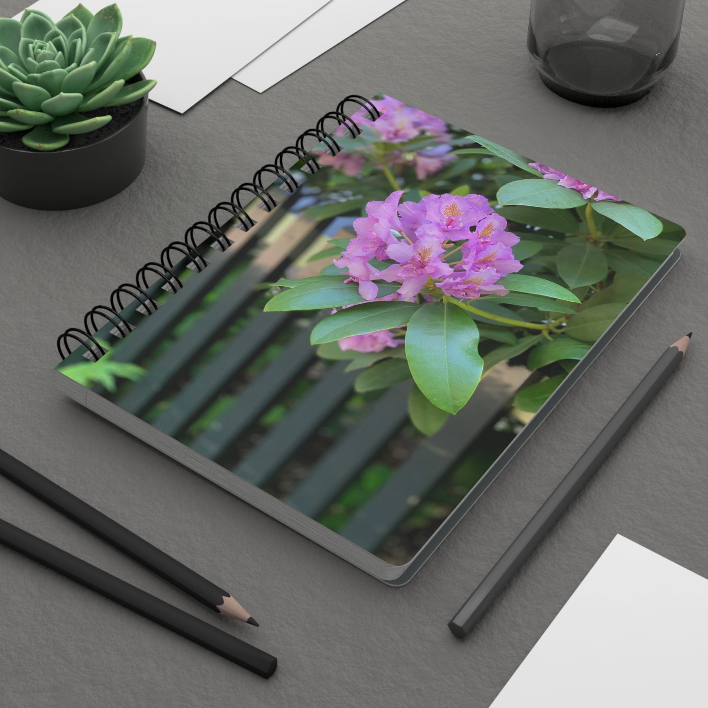 Floral Spiral Bound Journal | Nature Lover's Writing Notebook, Gift for Writers, Floral Journal, Student Planner, Travel Log